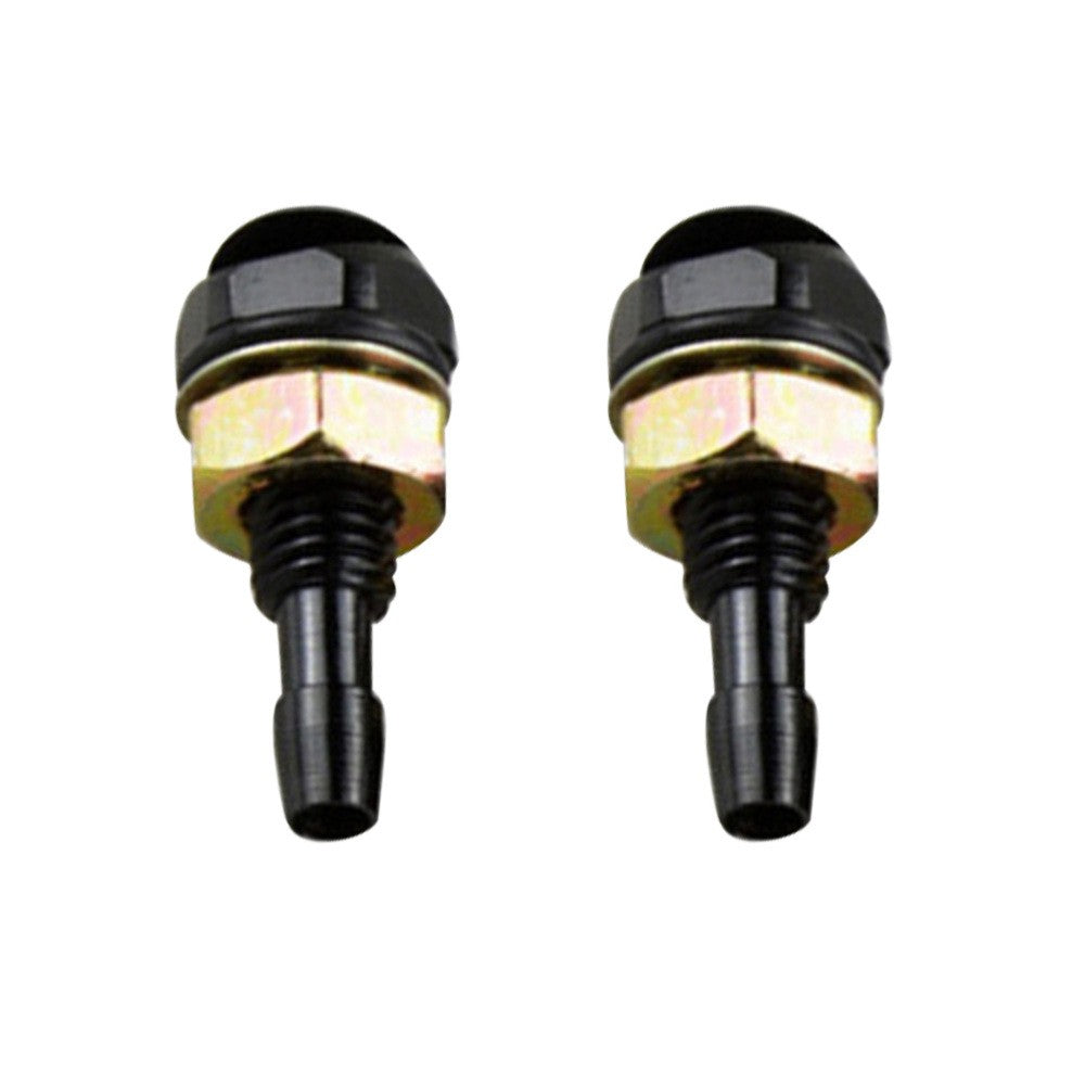 ya 5 8.7 One Pair Replacement Front Windshield Washer Nozzles (Black)