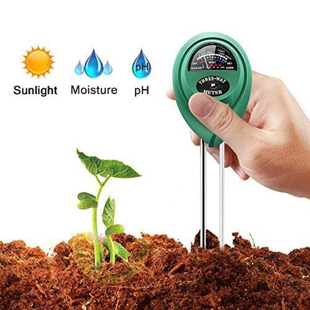 ya 26 3 in 1 PH Tester Soil Water Moisture Humidity Detion Sensor For Garden Plant