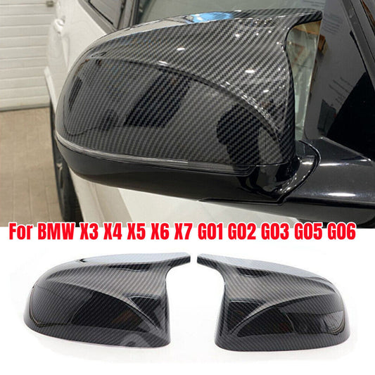 ya 1 8.5.2 Suitable for X3 X4 X5 X6 G05 G06 M style carbon fiber door side mirror cover^