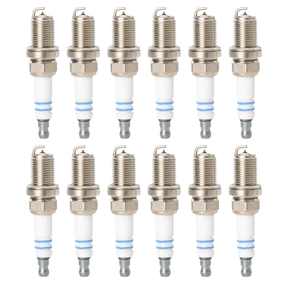 ya 5 8.7 12PCS Spark Plugs F8DPP33 for Mercedes-benz W163 W208 W210 W220 A004159190326