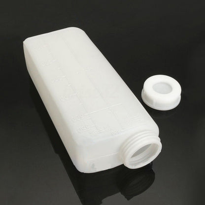 ya 17 600ml Fuel Oil Mixing Bottle 25:1 For 2-Circle Gas Scooter Motorcycle Chainsaw