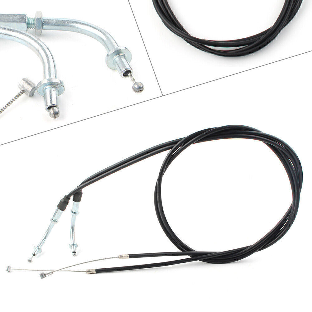 ya 2 6.30 Throttle Cable Line Wire for Harley Sportster 883 1200 XL883 XL1200 Custom 130CM
