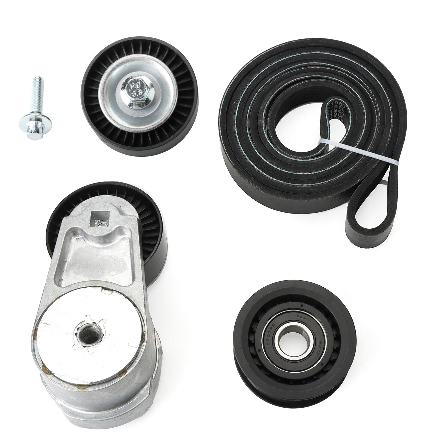 ya 5 8.7 90K-39282D Drive Serpentine Belt Tensioner Idler Pulley for Chrysler for Dodge for Jeep
