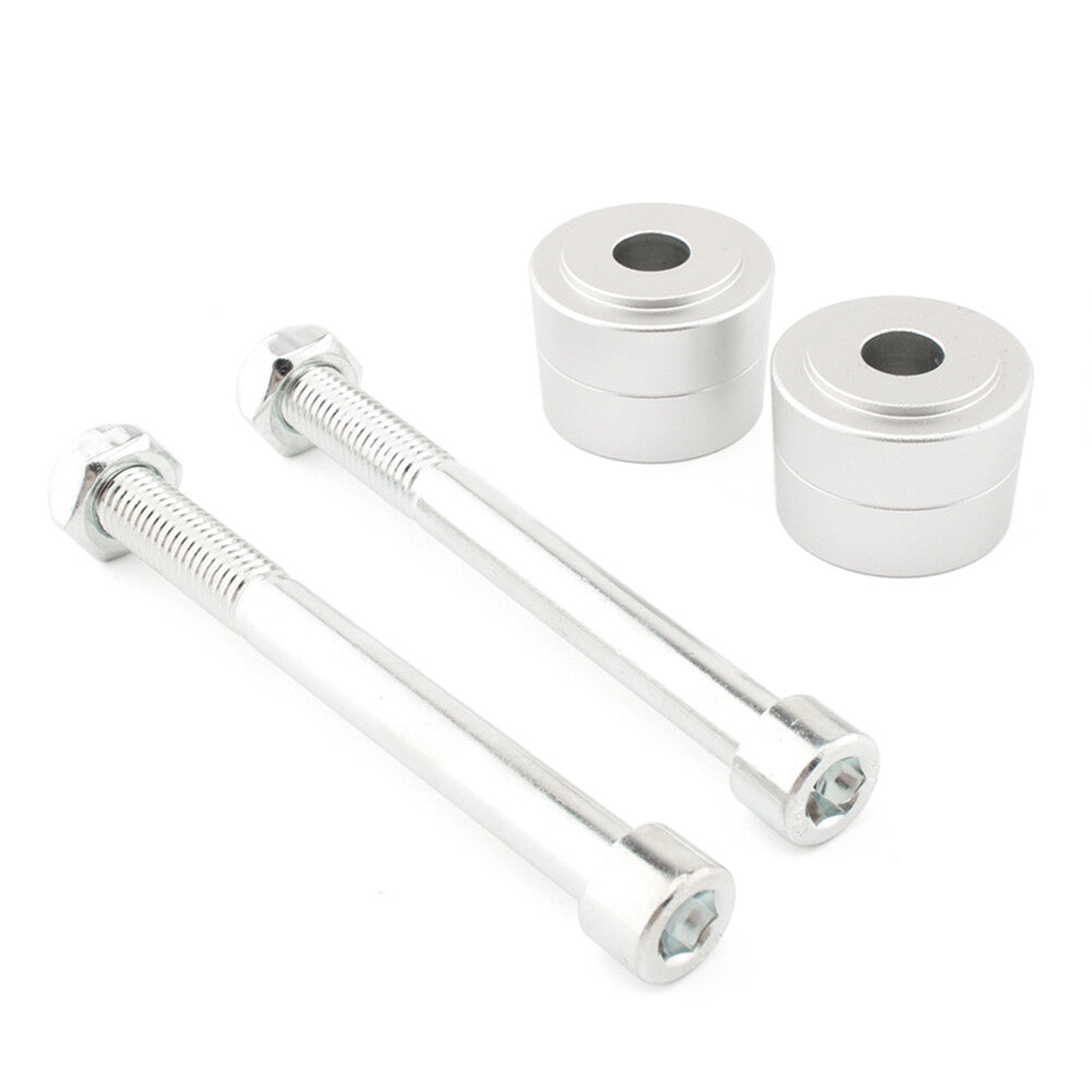 ya 5 8.7 Motorcycle Handle Bar Risers Kit Fit for Ducati Hypermotard 821 2013-2015 Silver