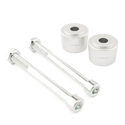 ya 5 8.7 Motorcycle Handle Bar Risers Kit Fit for Ducati Hypermotard 821 2013-2015 Silver