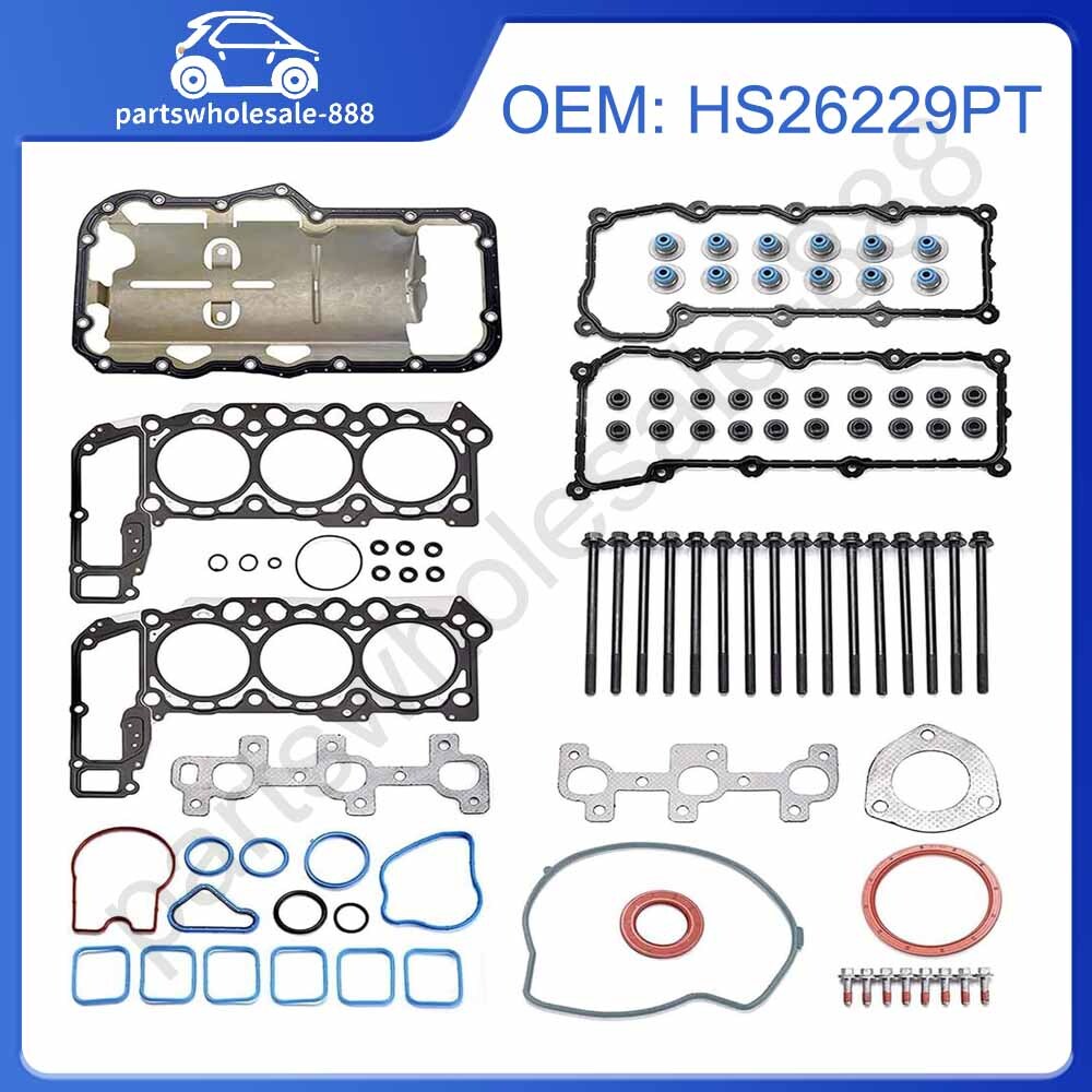 ya 27 7.2 HS26229PT head gasket set is suitable for Dakota Durango Ram1500 Grand Cherokee 3.7L V6.