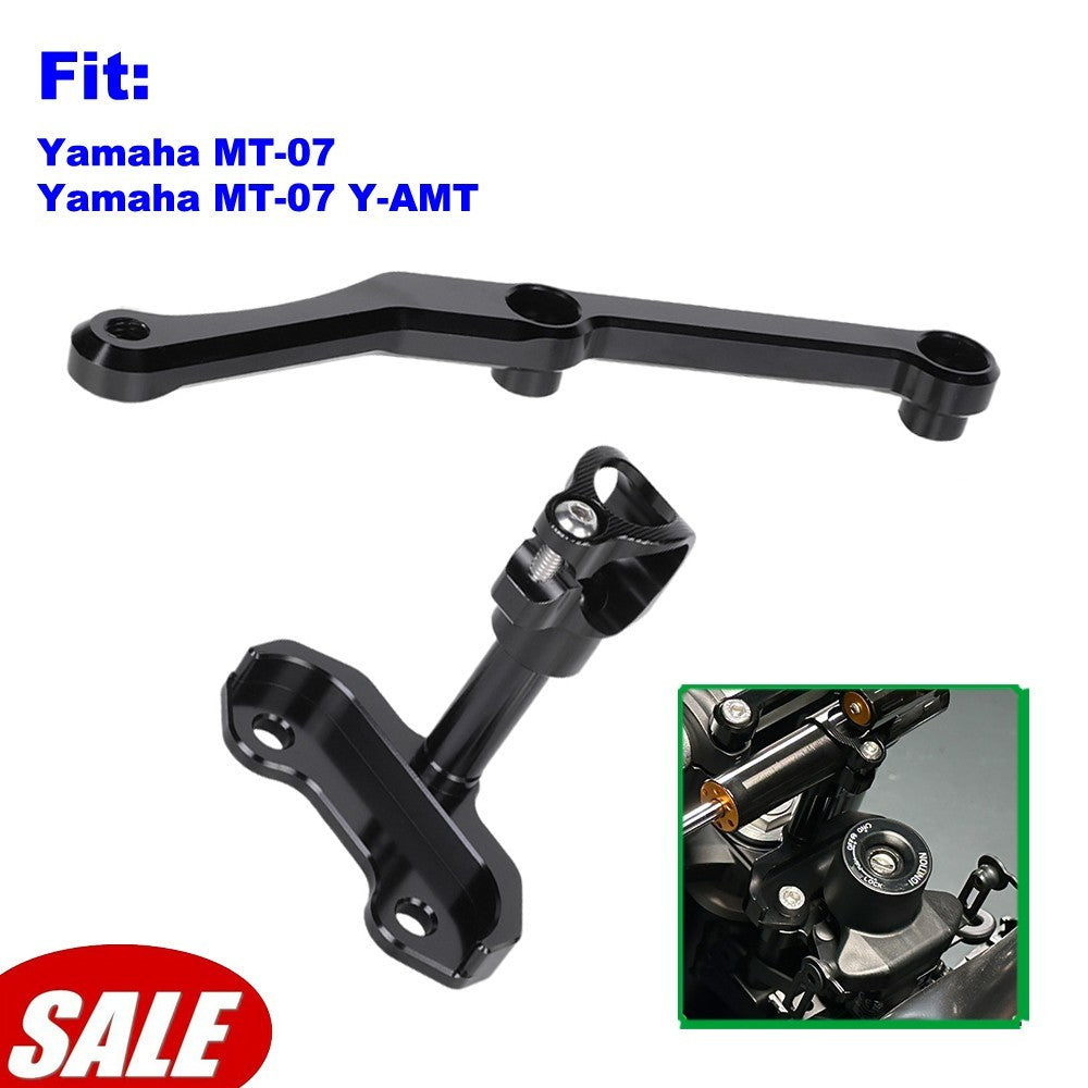 ya 1 7.13 For 2025 for Yamaha MT-07 /Y-AMT Linear Steering Damper Stabilizer Mounting Bracket