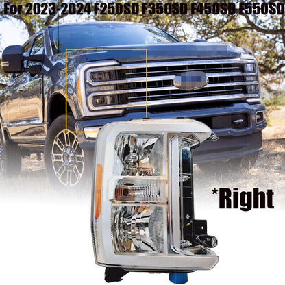 ya 11 10.28 PASSENGER SIDE RH HEADLIGHT PC3Z13008H For 2023 2024 F250SD F350SD F450SD F