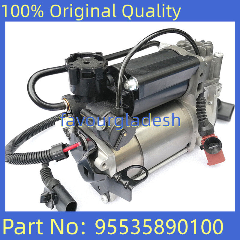 ya 5 8.7 Air suspension compressor pump with bracket for VW Touareg and for Porsche for Cayenne 03-10