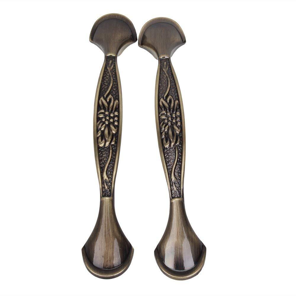 ya 14 90x Antique Bronze Home Furniture Handles w/Screws for Cabinet Drawer 96mm