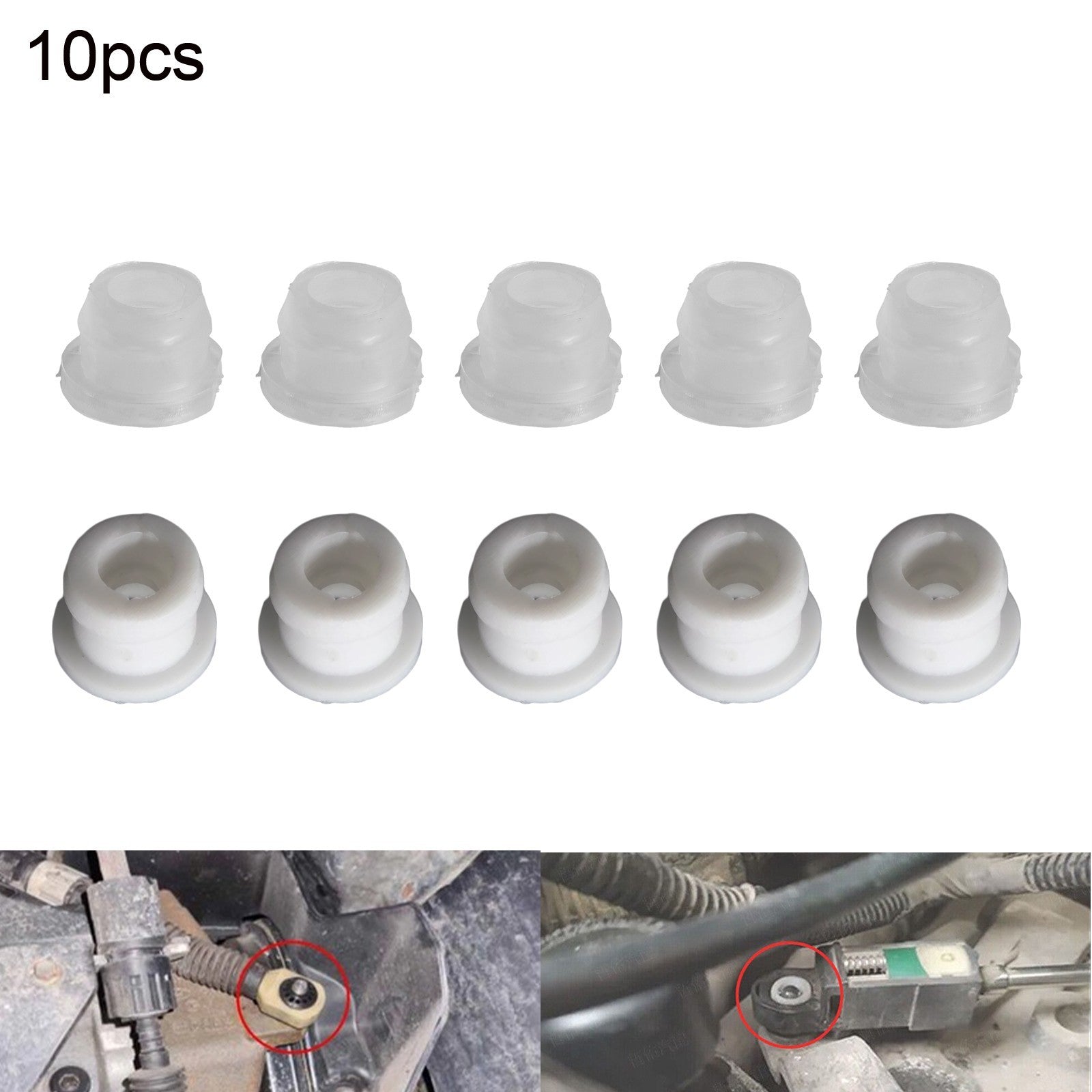 ya 12 5.22 Ten Pack of Shifter Cable Bushings Designed for Compatibility with for Fords