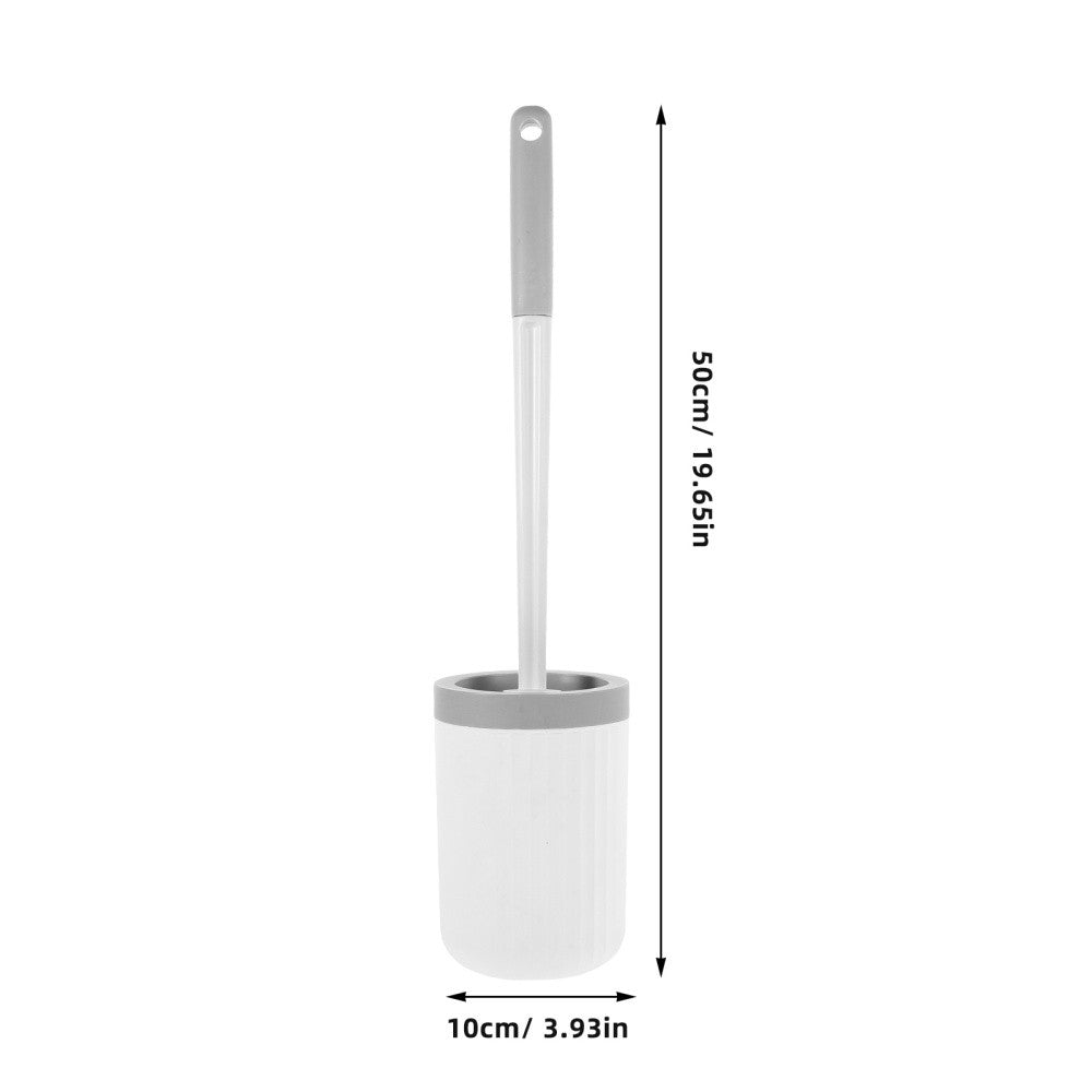 ya 5 8.7 Wall Mounted Toilet Brush With Holder Long Handle Brush Bathroom Cleaning Rv