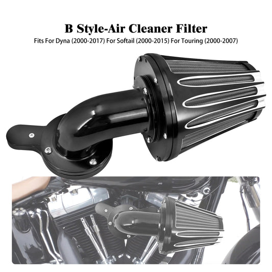 ya 8 5.26 Cone Air Cleaner Filter Gray Element for Harley Touring Road Electra Glide 00-07