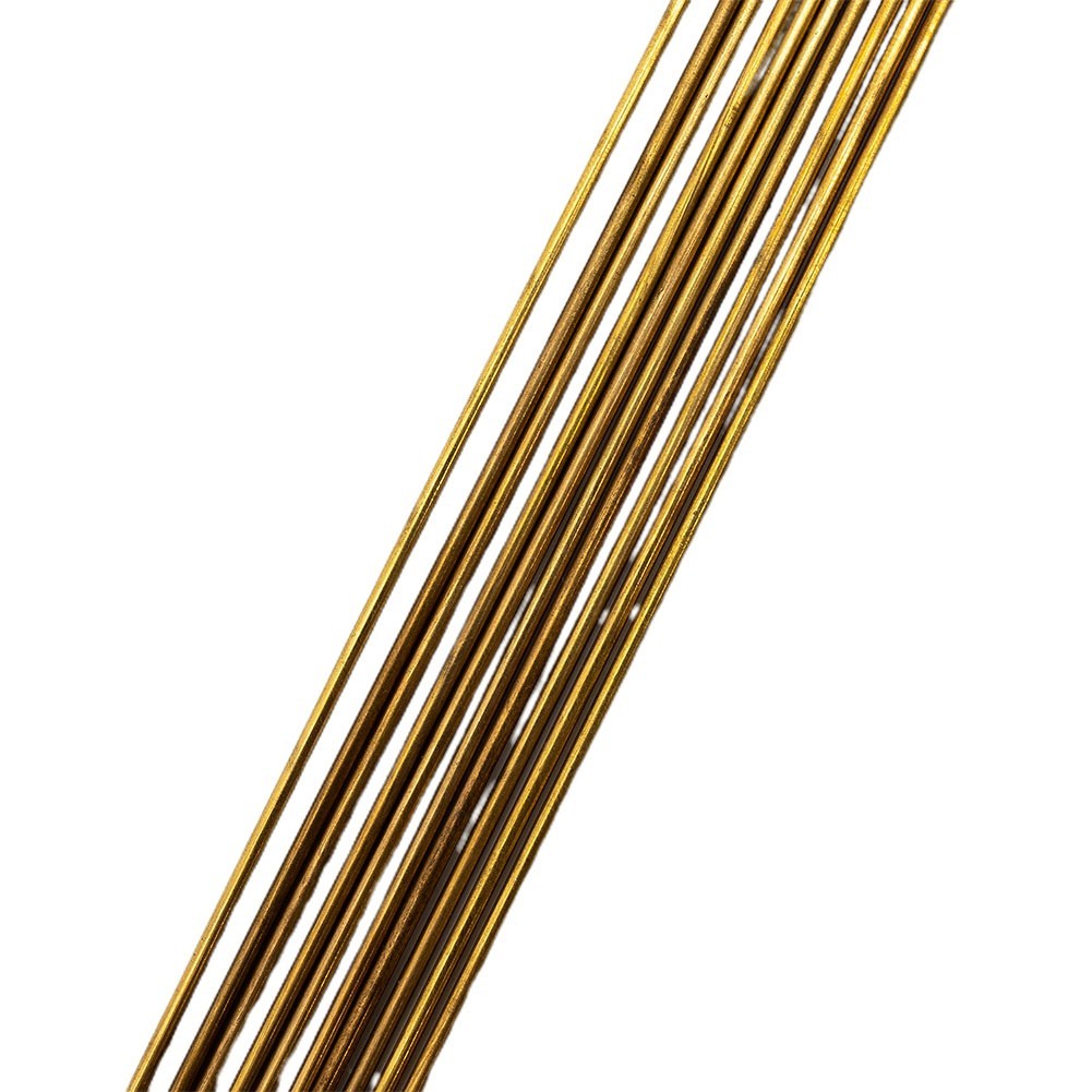 ya 16 Brazing Soldering Brass Rods Brass Welding Rod 10 * 10PCS 1.6*250mm Useful