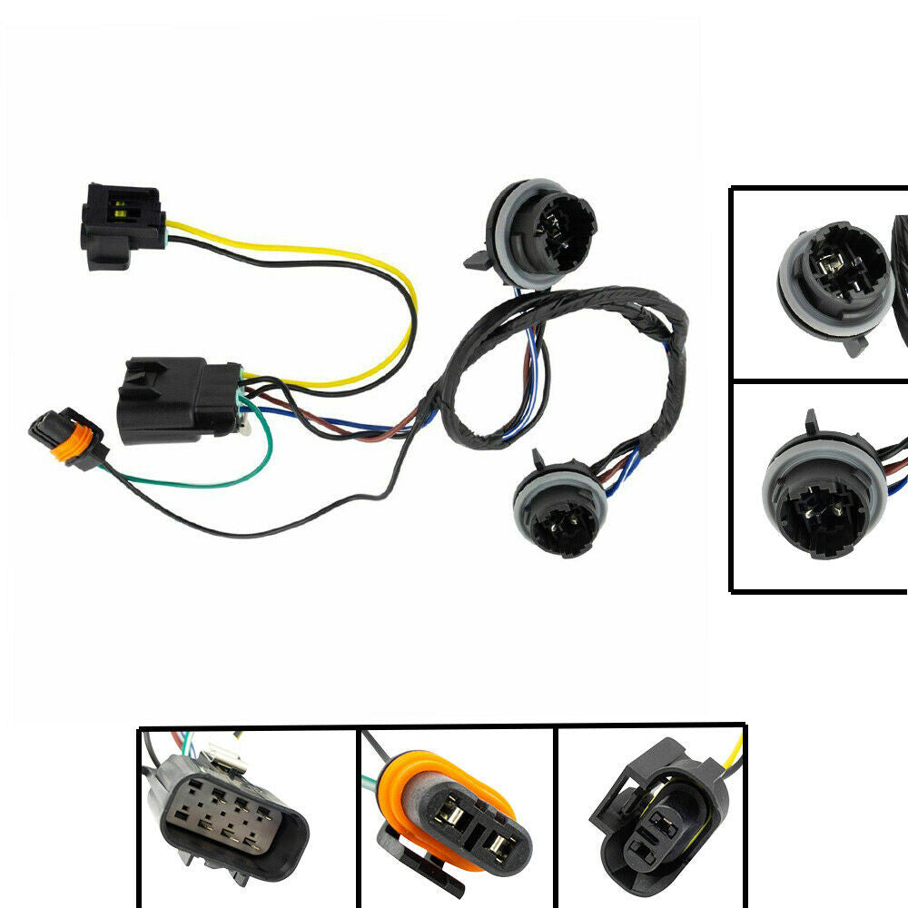 ya 1 8.5.3 25962806 Headlight Wiring Harness For 2007-14 Silverado 1500 2500 3500