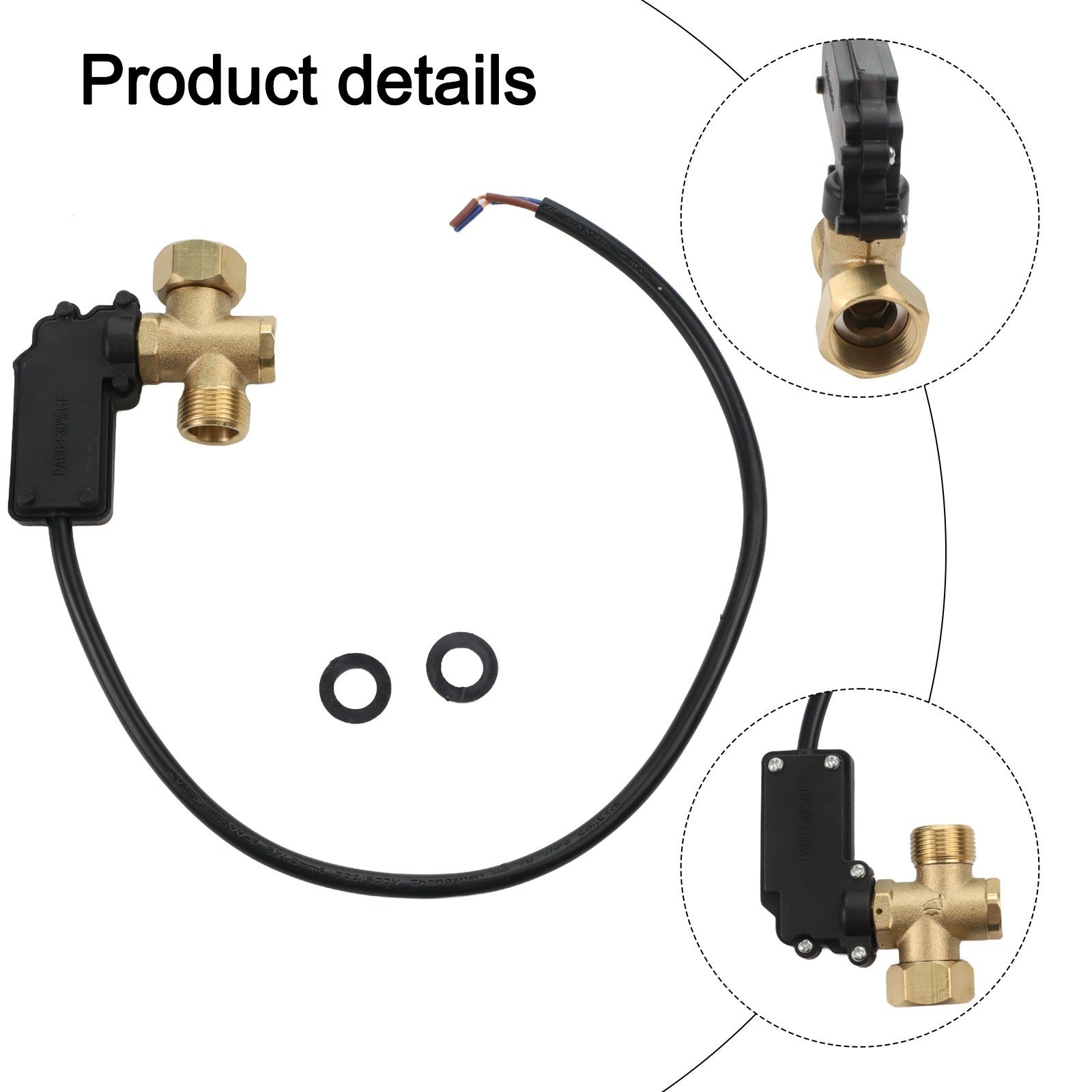 ya 26 Seamless Operation Pressure Switch for Car Wash Machines Quick Connect