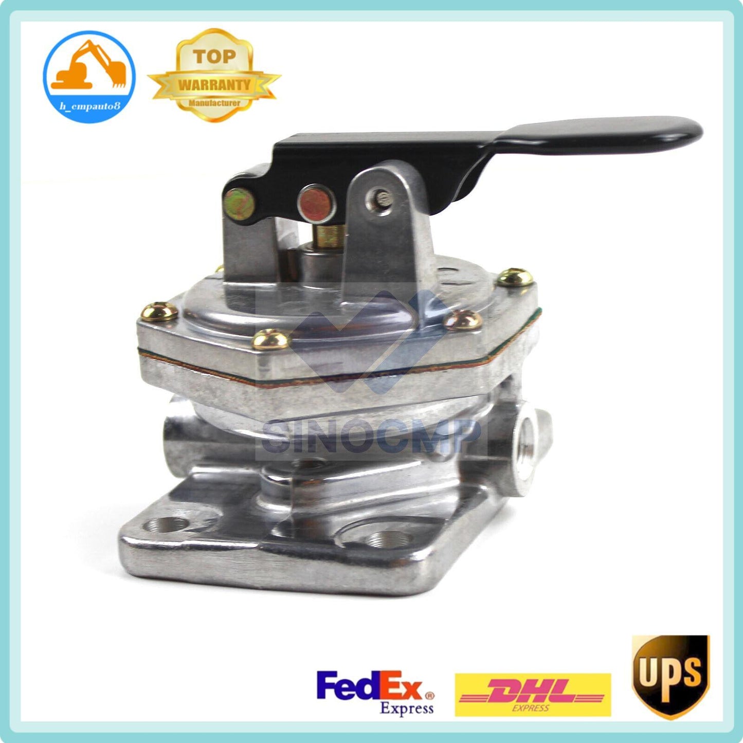 ya 27 7.2 6251-71-8210 Fuel Feed Pump Priming for Komatsu PC400-7 PC450-7 PC450-8