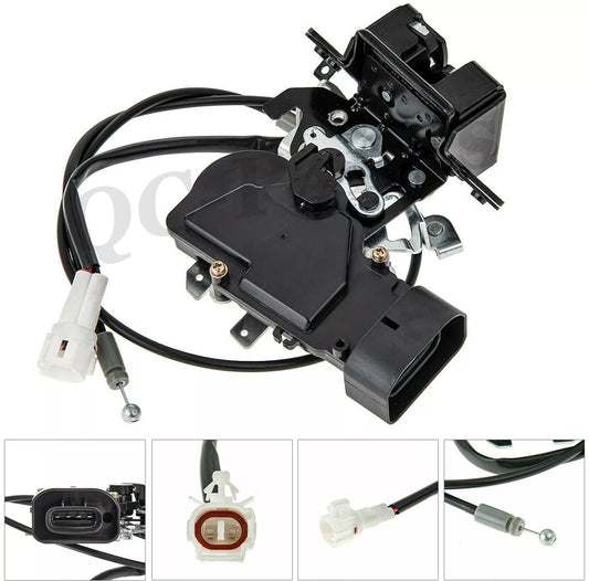 ya 8 5.26.2 Replacement kit for tailgate liftgate latch actuator of 2001-2007 for Toyota Sequoia black model.