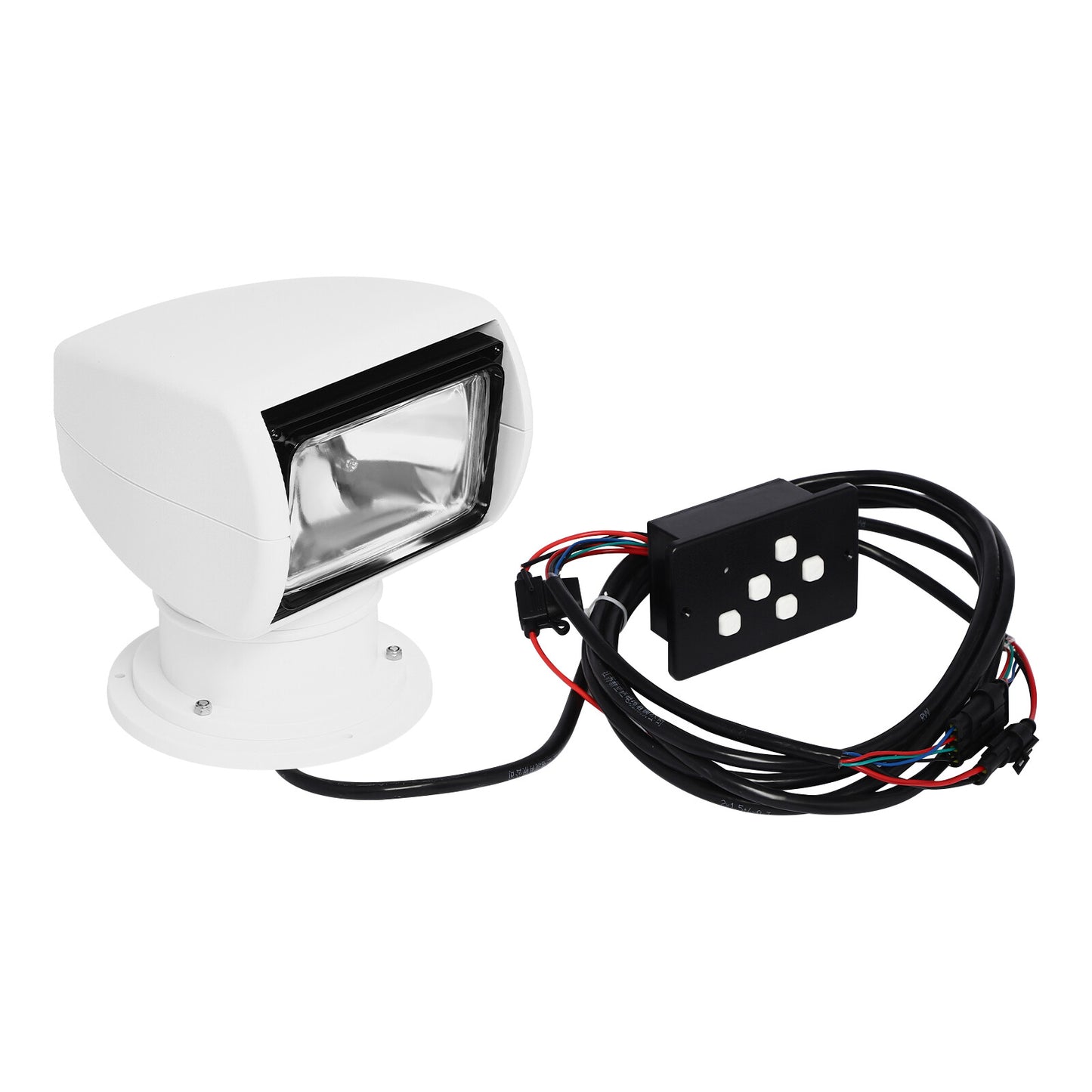 ya 26 8.1 360¡ã Rotate Remote Control Marine Search Light Boat Spotlight 12V 100W 2500LMa