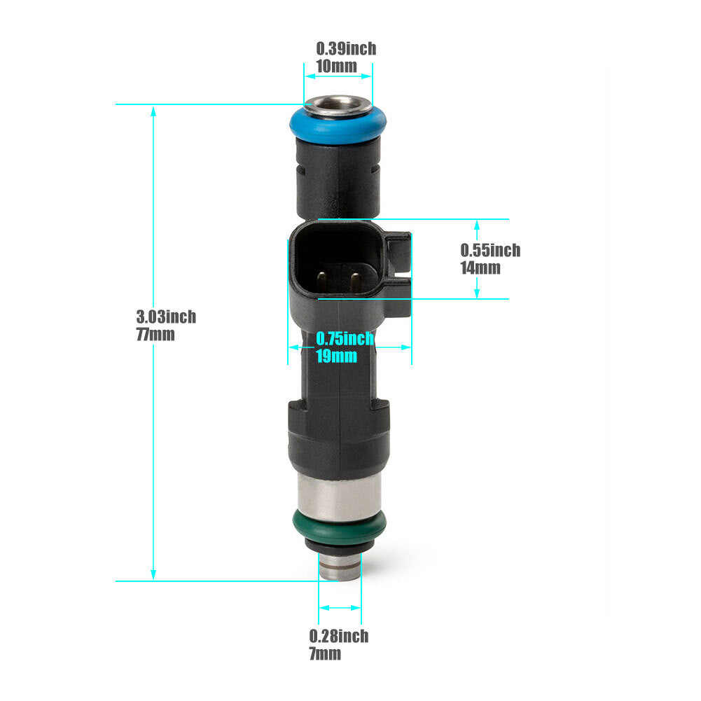 ya 1 8.5.2 6x Fuel Injectors for Chrysler Town & Country 08-10 3.8L 3.3L for Jeep for Wrangler 3.8L