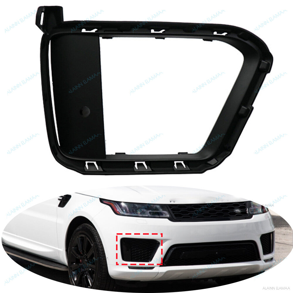 ya 27 6.18 Front Bumper Vent Cover Frame Grille r for Range Rover Sport L494 2018-2021,RH