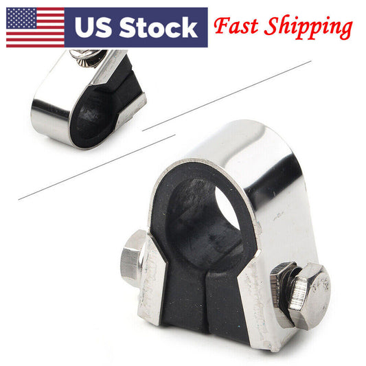 ya 2 6.29 Speedo Clamp Gauge Rubber For 7/8 1 Handlebar Mounting Bracket Motorcycle