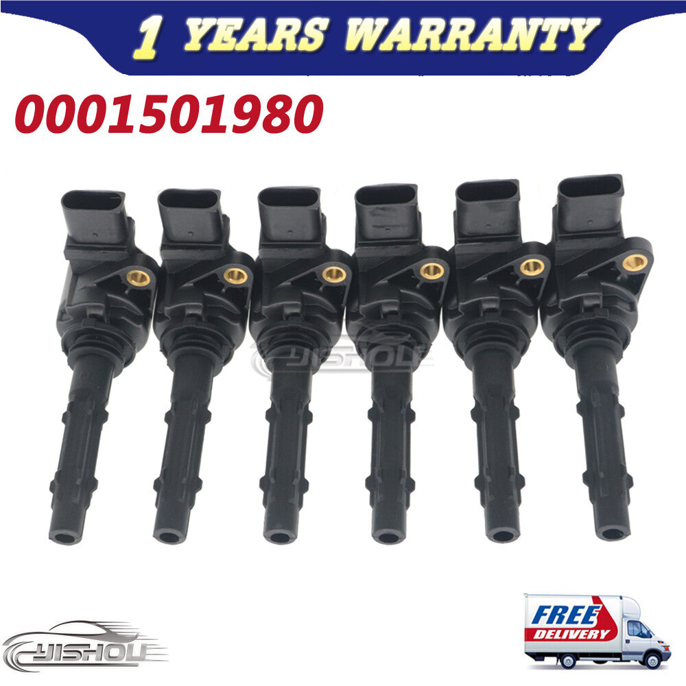 ya 5 6.15.2 6PCS A2729060060 Ignition Coil Fit For 2005-2010 for Mercedes-benz 19005267 GN10235
