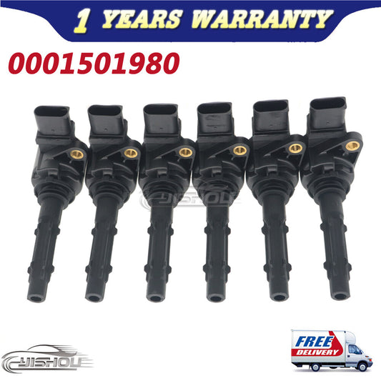 ya 5 6.15.2 6PCS A2729060060 Ignition Coil Fit For 2005-2010 for Mercedes-benz 19005267 GN10235