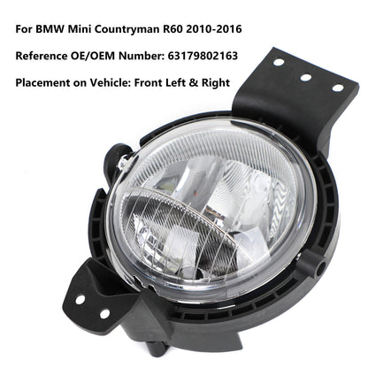 ya 1 8.12 baidi L&R Fog Light Daytime Running Lamp for Mini Countryman R60 2010-2016