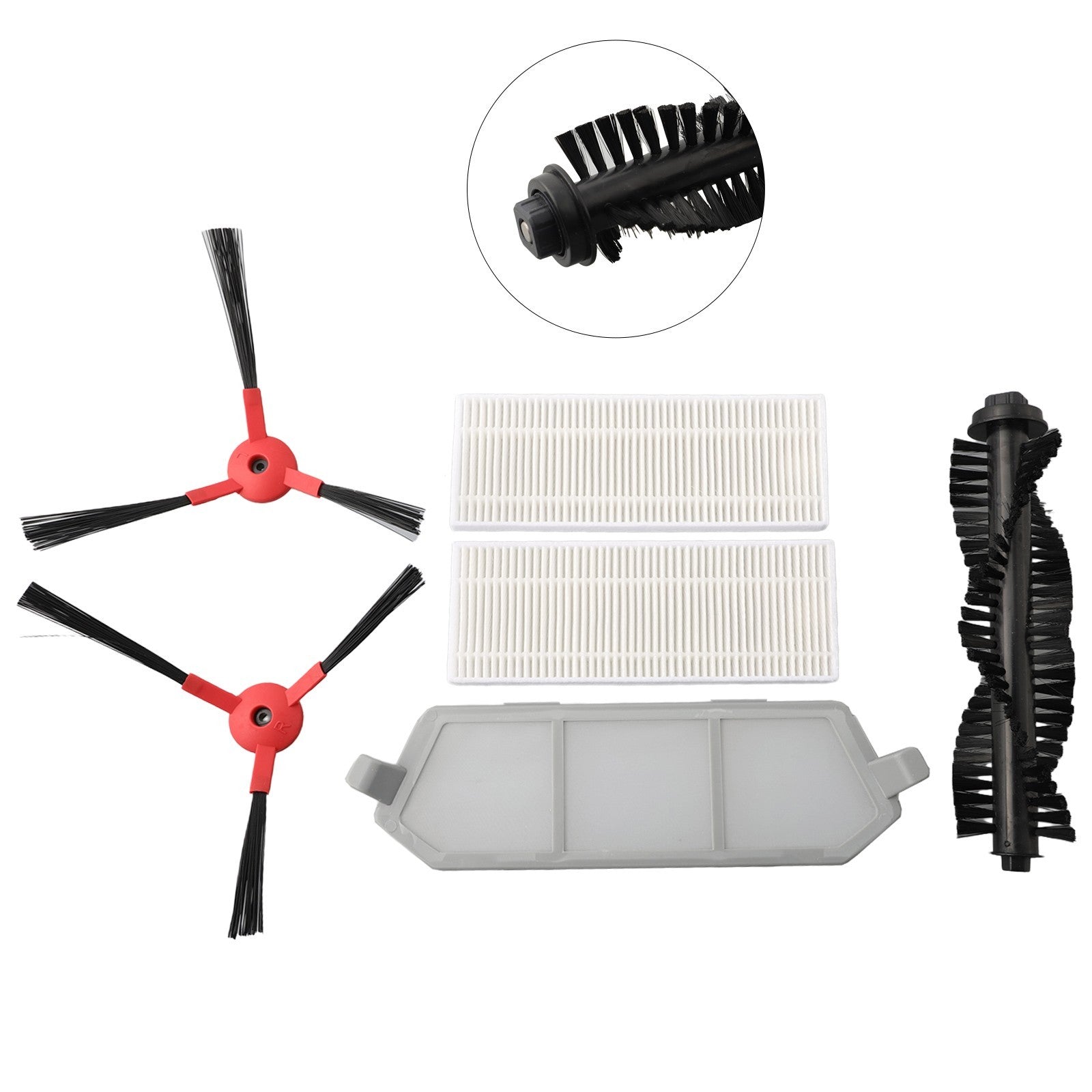 ya 25 Roller Brush Side Brushes Robotic Sweeping Roboat Vacuum Cleaner