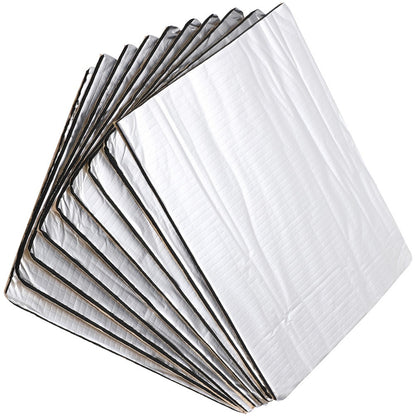 ya 5 8.7 20 Pcs Engine Soundproof Mat Car Noise-absorbing Pads Insulation