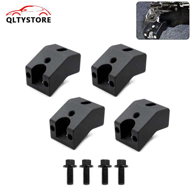 ya 5 8.7 4xFront for SEAT 1-1/4 Riser for SEAT Spacers Jackers Lift Kit Fit 05 for Toyota Tacoma Blk
