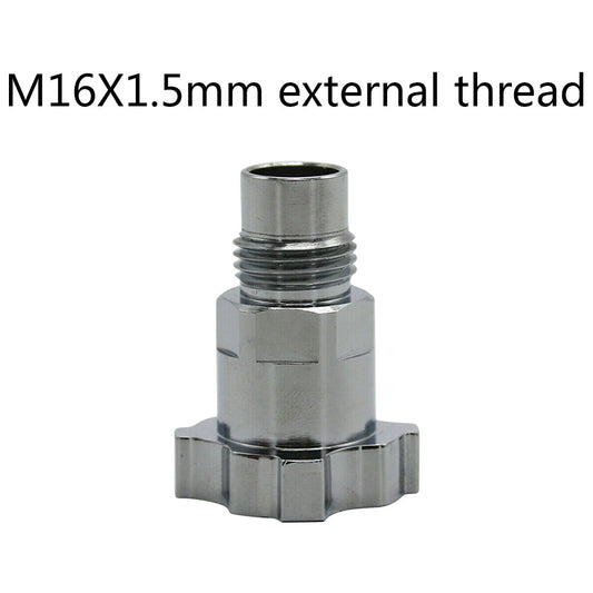 ya 1 7.7 16 X 1.5L Spray Gun Connector Fit PPS Adapter Spray Gun Cup Adapter Pot Joints
