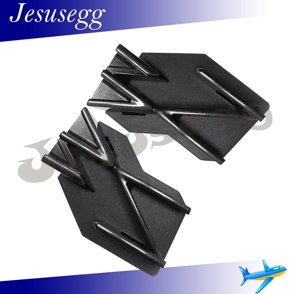 ya 27 6.18 2X for Lexus RX300 450 F-Sport Right+Left Front Bumper Tow Hook Cover Grill Cap