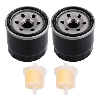 ya 14 Keep Your Engine Running Set of Two Oil Filters for VTwin Applications
