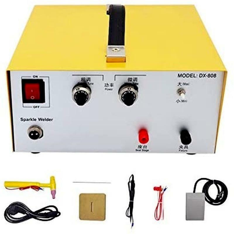 80a spot welder Pulse spark spot welder for gold/silver jewelry welding