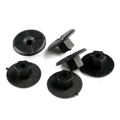 ya 5 8.7 Set of 10 Fender Liner Plastic Nuts 4.2mm Black for Mercedes W201BMW A2019900050