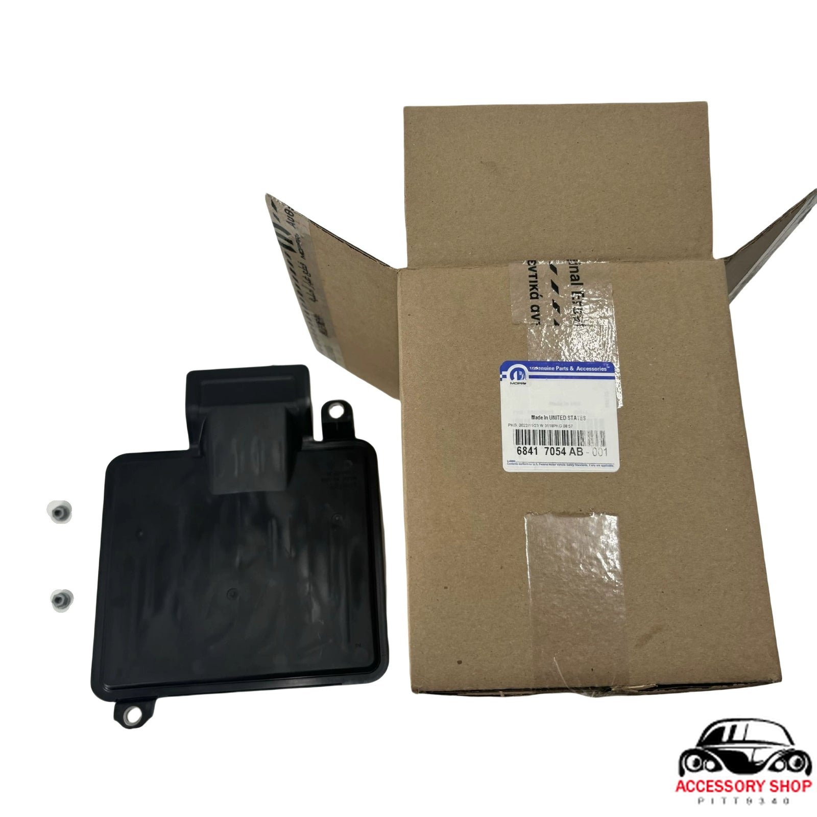ya 5 6.15 68417054AB Transmission oil filter New black suitable for Jeep for Wrangler 2.0L/3.6L 2020-21.