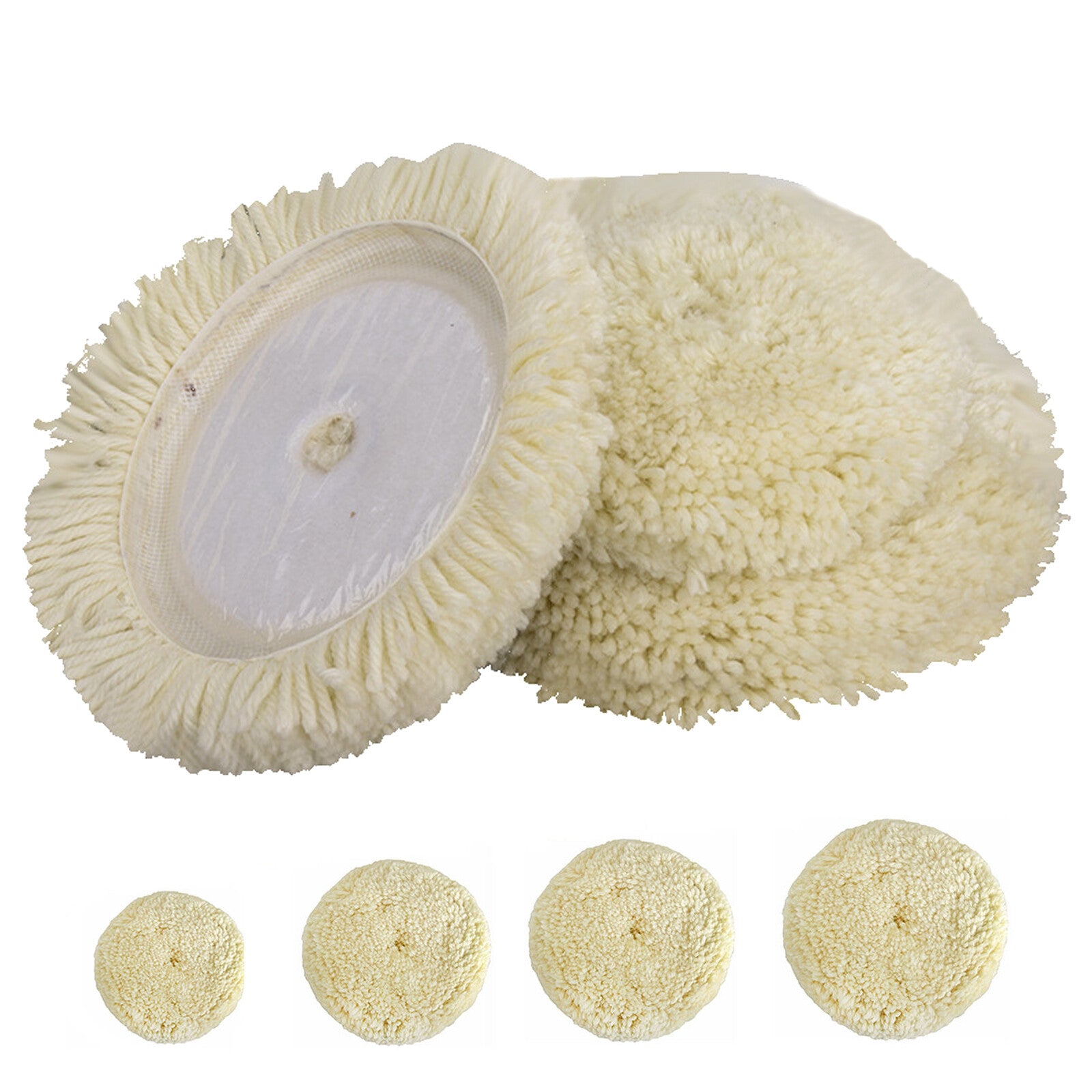 ya 12 5.22.2 Polishing Pad Polishing Pad Kit Wool Hook Polishing Wheel For Car Double 