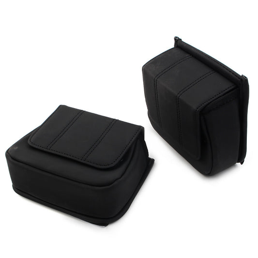 ya 12 5.21 Black Fairing Lower Door Pocket Bags for Harley Touring 96-13 Road Street Glide