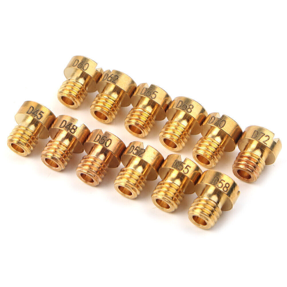 ya 4 6.17 5mm Replacementburetorb Main Jets For #45-#72 For Dellorto Sha Phbg