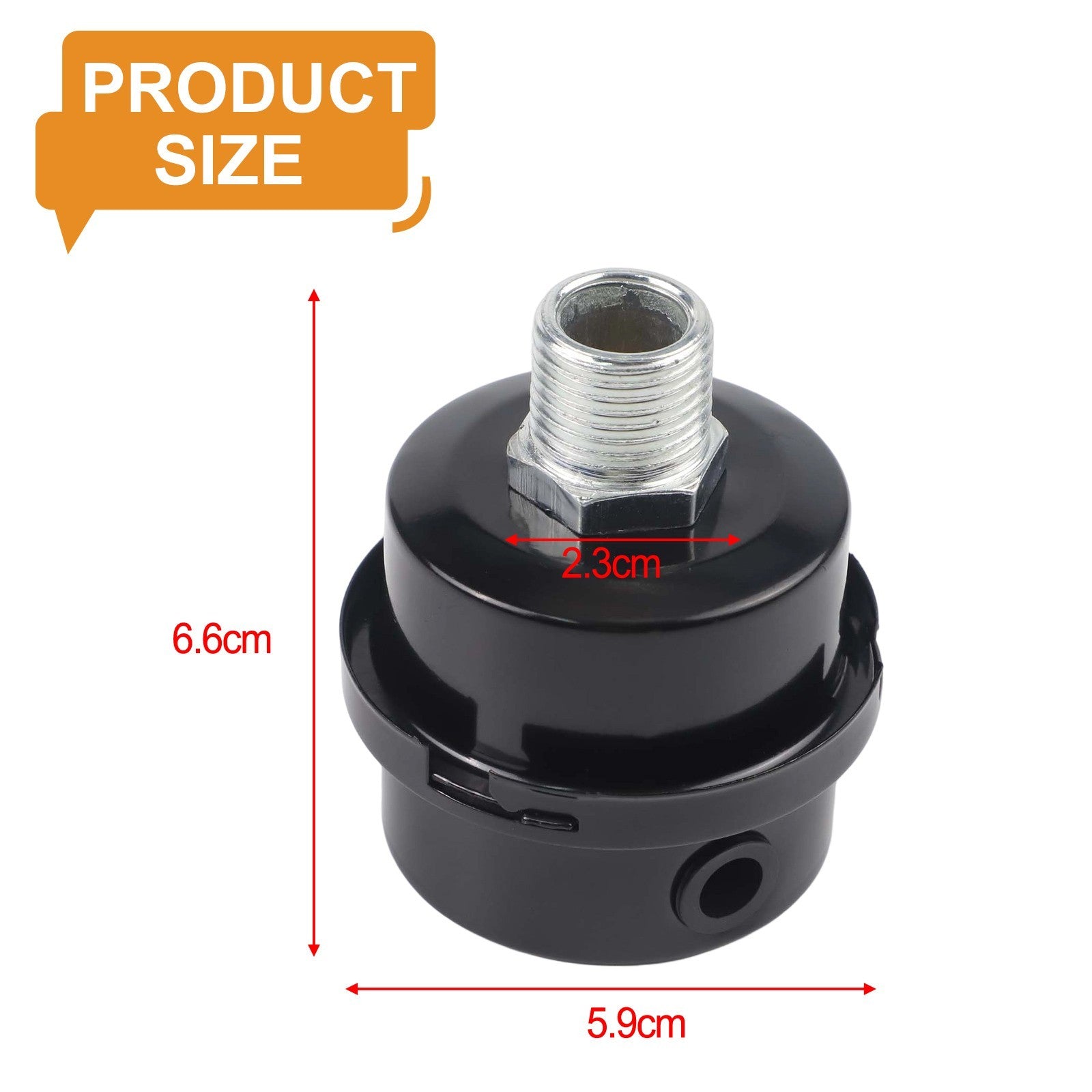 ya 26 Quiet Mode Air Intake Filter for Compressor with Dust Blocking Efficiency