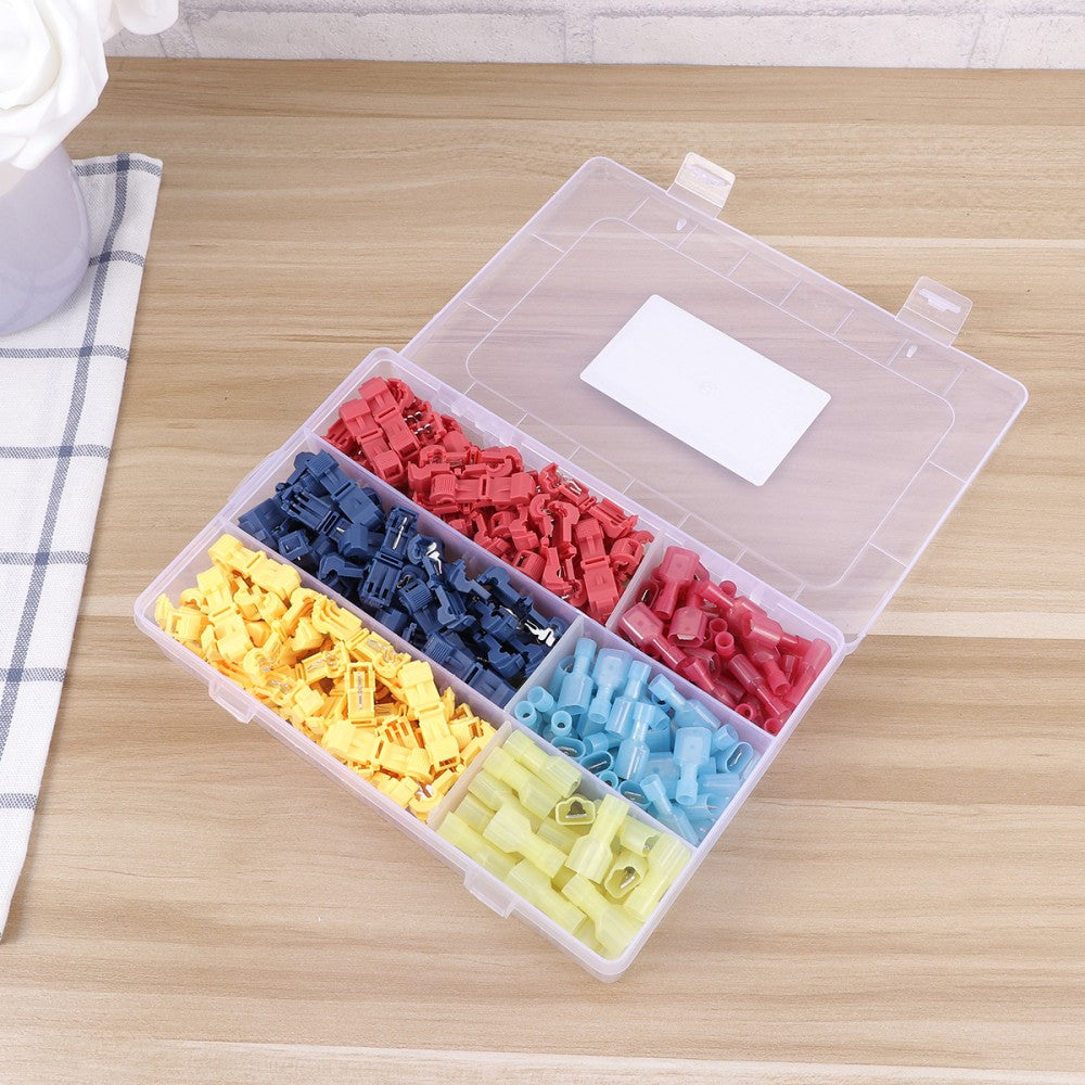 ya 5 8.7 240 Pcs Terminals Connector Electrical T-joint Cold Pressed Copper