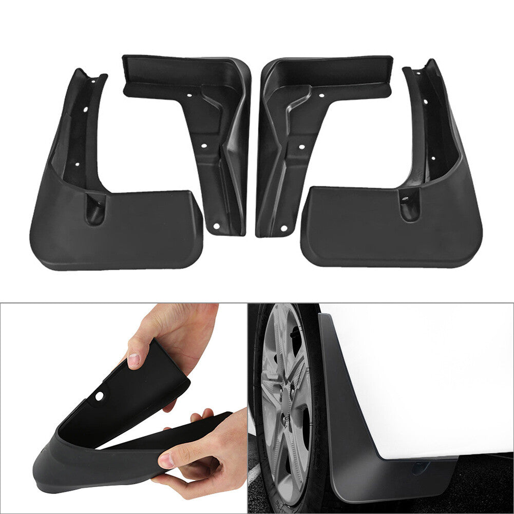 ya 5 8.7 4x Car Front & Rear Splash Guards Mud Flaps Mudguard Fit for Toyota for RAV4 2016-2018