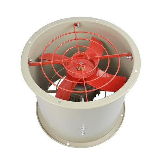 ya 25 220V Explosion-proof axial flow fan pipeline exhaust fan 300mm 2550rpm 0.18KW O