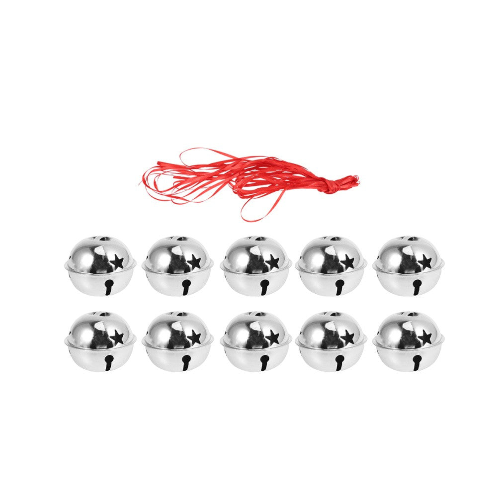 ya 25 10 Pcs Ribbon Bells Jingle Or ments Decorations Craft