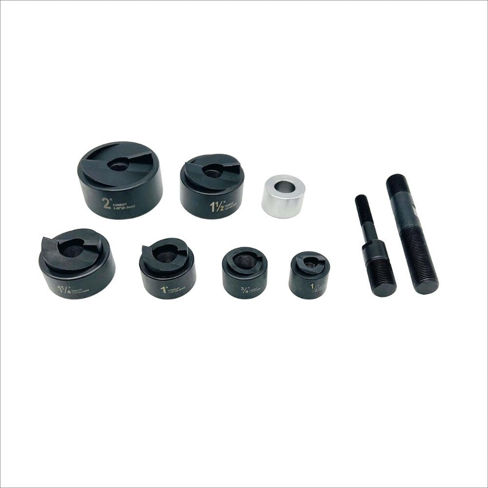 ya 26 8.1 360¡ã Rotate Hydraulic Knockout Punch Kit 1/2 to 2 inch Electrical Conduit Holea