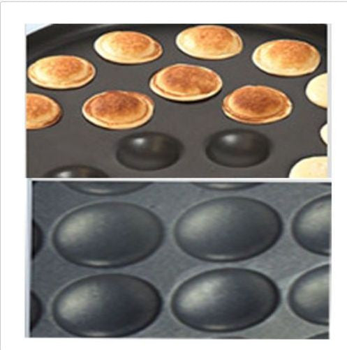 ya 25 50pcs Commercial Electric Poffertje Dutch Pancake Machine Maker Iron Baker
