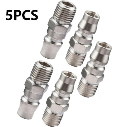 ya 14 5PCS For NITTO Male Coupling Air Fitting With 1/4inch Male Thread (20PM) New