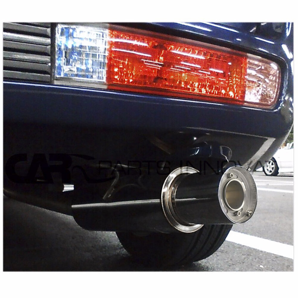 ya 4 6.17.2 Universal 4 inch / 4 inch muffler tip stainless steel round removable muffler